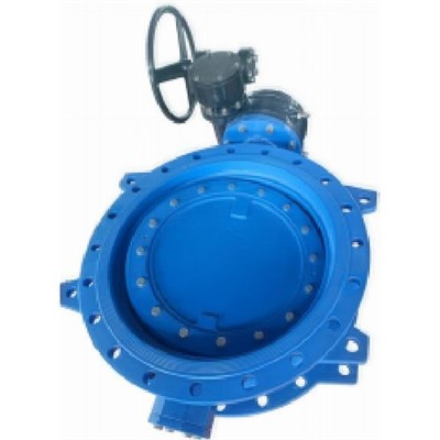 Leptir ventil sa dvostrukom prirubnicom